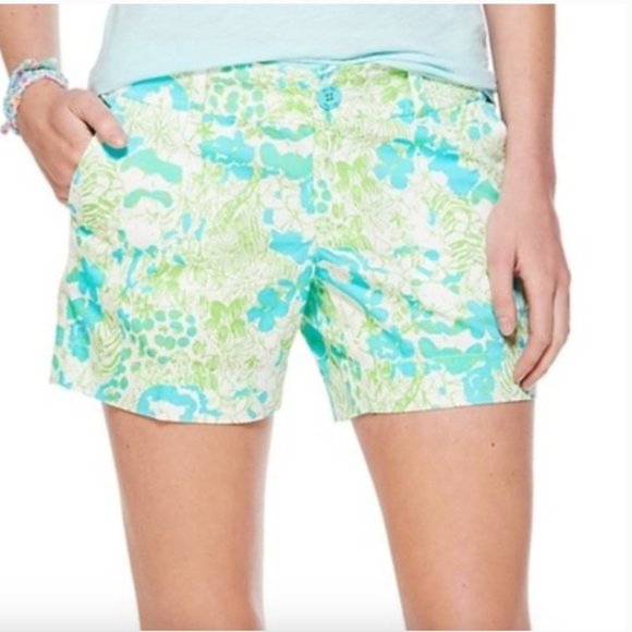Lilly Pulitzer Pants - Lilly Pulitzer Shorts The Chipper 10” Inseam Size 10